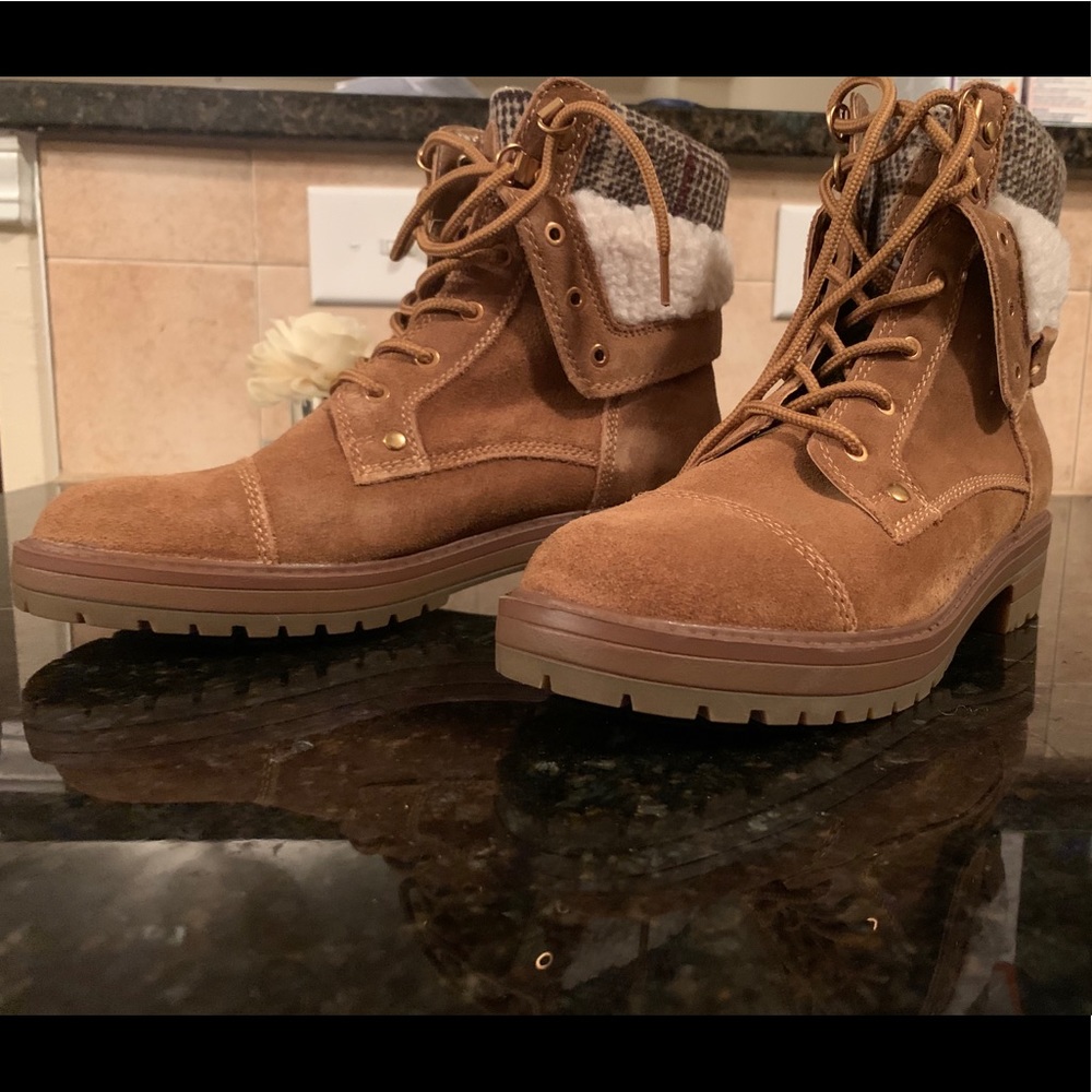 Women’s Fabric Combat Boot